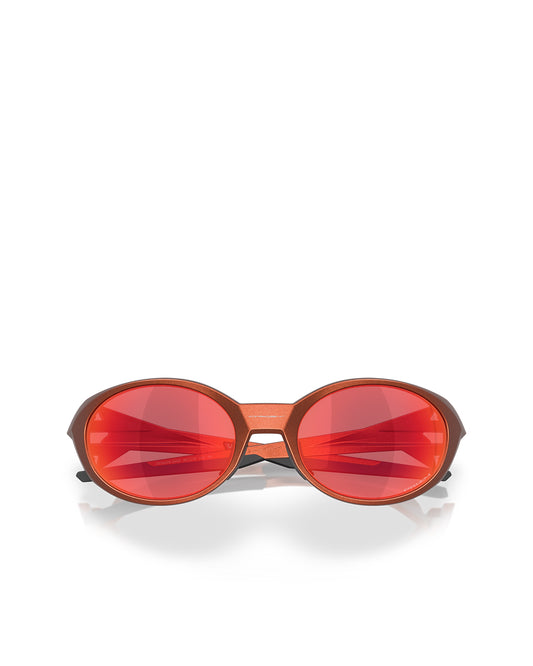 Oakley Eye Jacket™ Redux Fire Orange Prizm Trail Torch folded