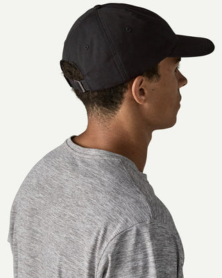 Patagonia Fitz Roy Icon Trad Cap Text Logo Ink Black