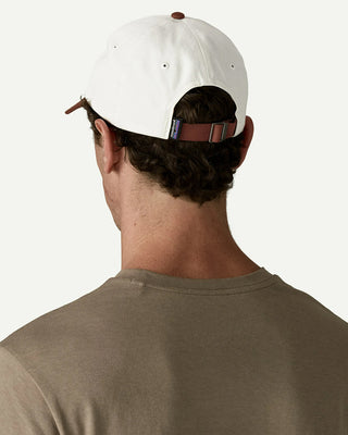 Patagonia Fitz Roy Icon Trad Cap Text Logo Dried Vanilla