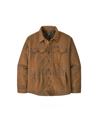 Patagonia M's LW Insulated Fjord Flannel Shirt Defend / Deer Brown