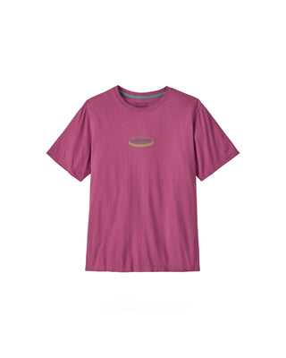 Patagonia Men's '95 Oval Logo T-Shirt Faded Magenta