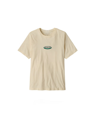 Patagonia Men's '95 Oval Logo T-Shirt Undyed Natural
