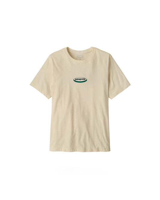 Patagonia Men's '95 Oval Logo T-Shirt Undyed Natural