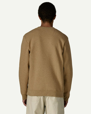 Patagonia Men's '95 Oval Logo Uprisal Crew Sweater Bobcat Brown