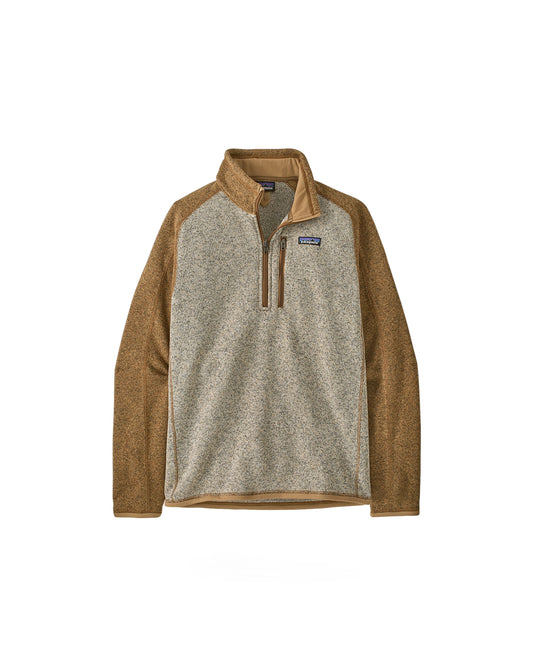 Patagonia Men's Better Sweater 1/4 Zip Nautilus Tan