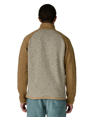 Patagonia Men's Better Sweater 1/4 Zip Nautilus Tan