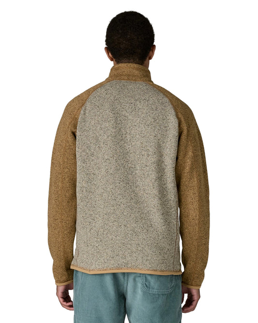 Patagonia Men's Better Sweater 1/4 Zip Nautilus Tan