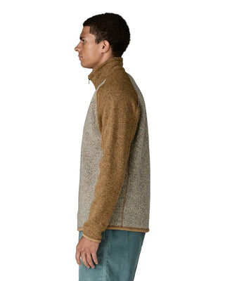 Patagonia Men's Better Sweater 1/4 Zip Nautilus Tan