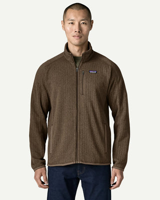Patagonia Men's Better Sweater Jacket Marlow Brown Rib Knit