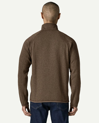 Patagonia Men's Better Sweater Jacket Marlow Brown Rib Knit