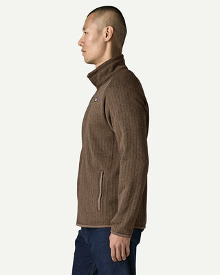 Patagonia Men's Better Sweater Jacket Marlow Brown Rib Knit