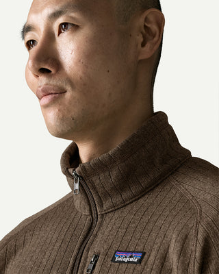 Patagonia Men's Better Sweater Jacket Marlow Brown Rib Knit