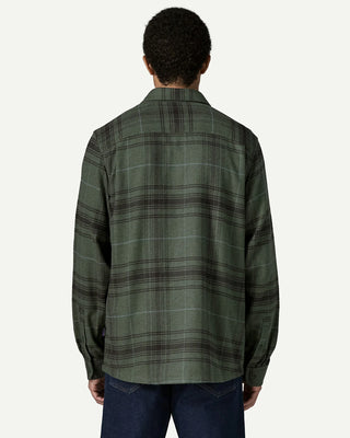 Patagonia Men's Fjord Flannel Shirt Dissolve: Treeline Green