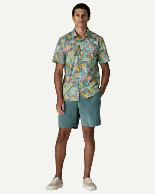 Patagonia Men's Go To Shirt Moon Tripper: Blue Sage