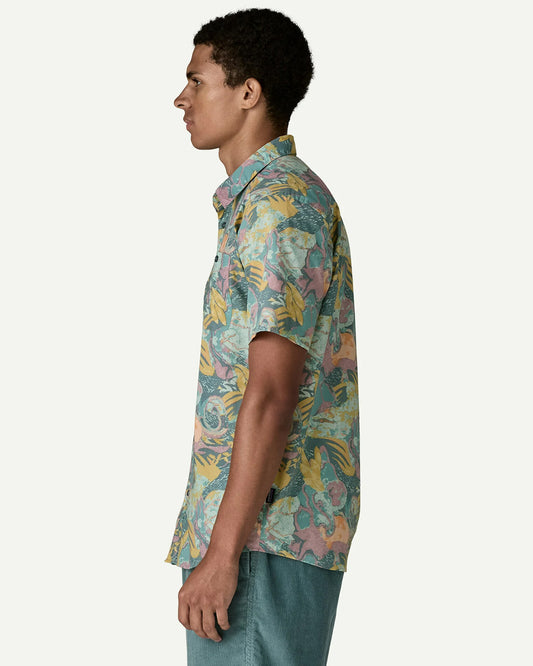 Patagonia Men's Go To Shirt Moon Tripper: Blue Sage
