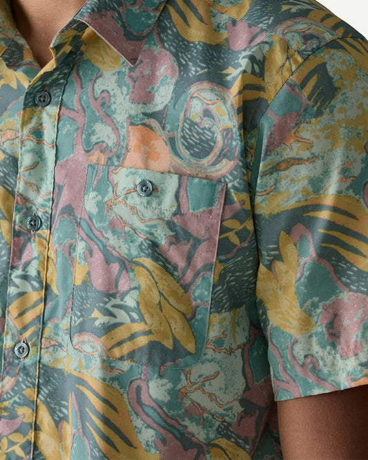 Patagonia Men's Go To Shirt Moon Tripper: Blue Sage