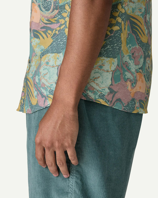 Patagonia Men's Go To Shirt Moon Tripper: Blue Sage
