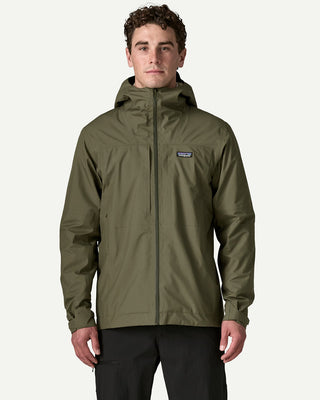 Patagonia Men's Insulated Boulder Fork Rain Jacket Basin Green