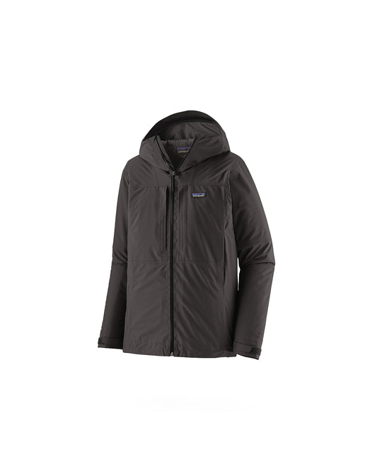 Patagonia Men's Insulated Boulder Fork Rain Jacket Black