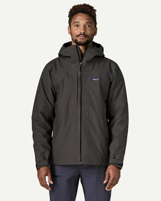 Patagonia Men's Insulated Boulder Fork Rain Jacket Black