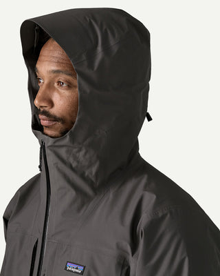 Patagonia Men's Insulated Boulder Fork Rain Jacket Black
