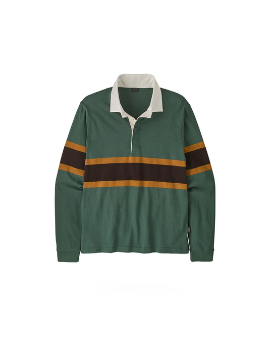 Patagonia Men's L/S Rugby Shirt Rugby Big: Canopy Green