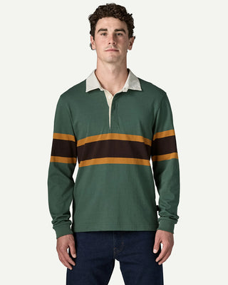 Patagonia Men's L/S Rugby Shirt Rugby Big: Canopy Green