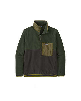 Patagonia Mens Microdini 1/2 Zip P/O Black