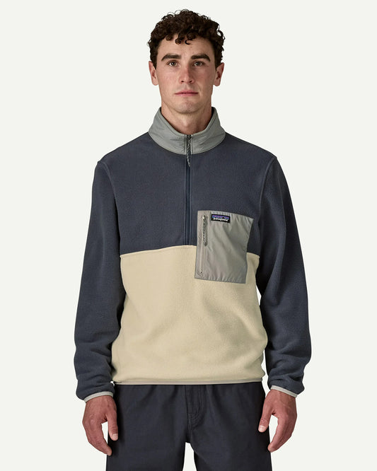 Patagonia Men's Microdini 1/2 Zip Pullover Pelican