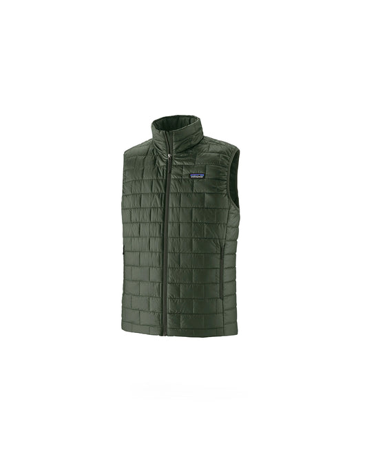 Patagonia Men's Nano Puff Vest Old Growth Green front