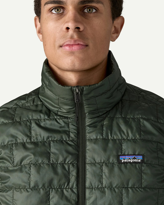 Patagonia Men's Nano Puff Vest Old Growth Green detail 1