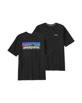 Patagonia Men's P-6 Logo Responsibili-Tee Black