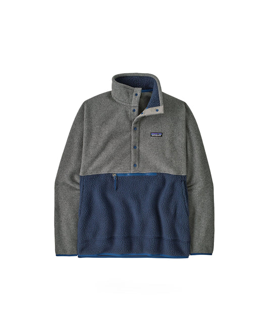 Patagonnia Men's Retro Pile 1/2 Snap Pullover New Navy / Nickel
