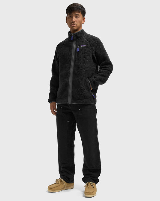 Patagonia M's Retro Pile Jacket Black / Forge Grey