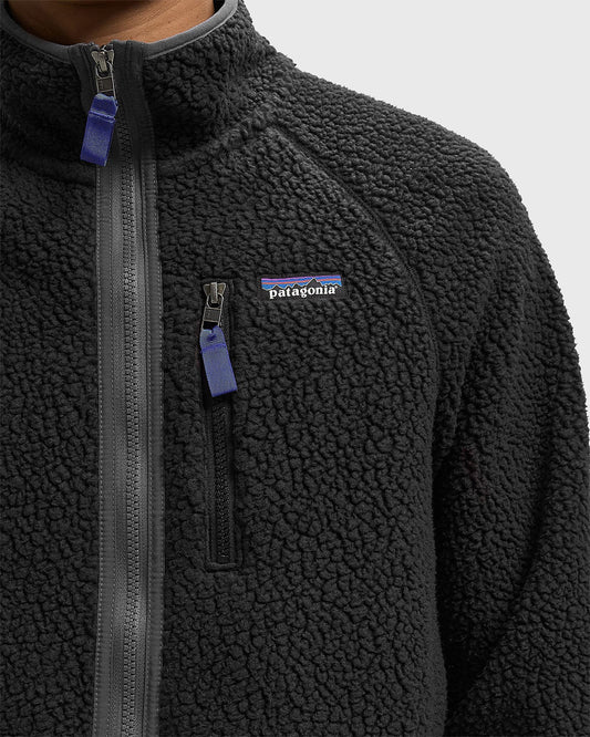 Patagonia M's Retro Pile Jacket Black / Forge Grey