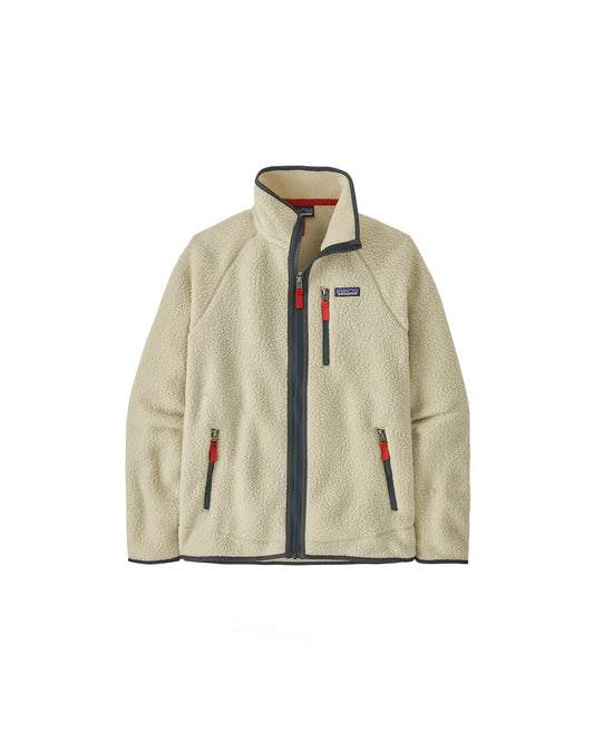 Patagonia Men's Retro Pile Jacket Pelican / Smolder Blue