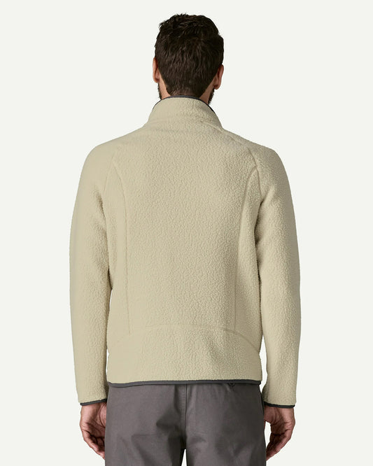 Patagonia Men's Retro Pile Jacket Pelican / Smolder Blue