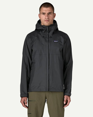 Patagonia Mens Torrentshell 3L Rain Jacket Black
