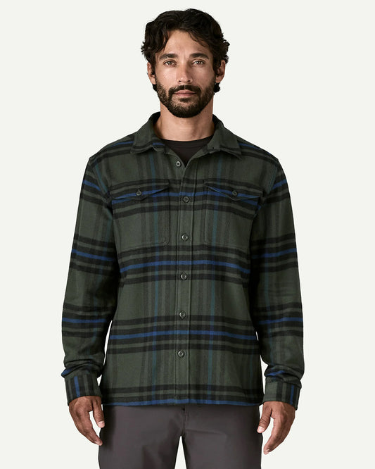 Patagonia M's Fjord Flannel Shirt Catch / Old Growth Green