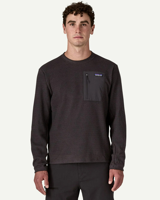 Patagonia M's R1 Air Fleece Crew Black