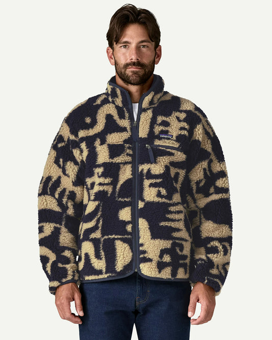 Patagonia Natural Blend Retro Cardigan Mother Tree: Oar Tan