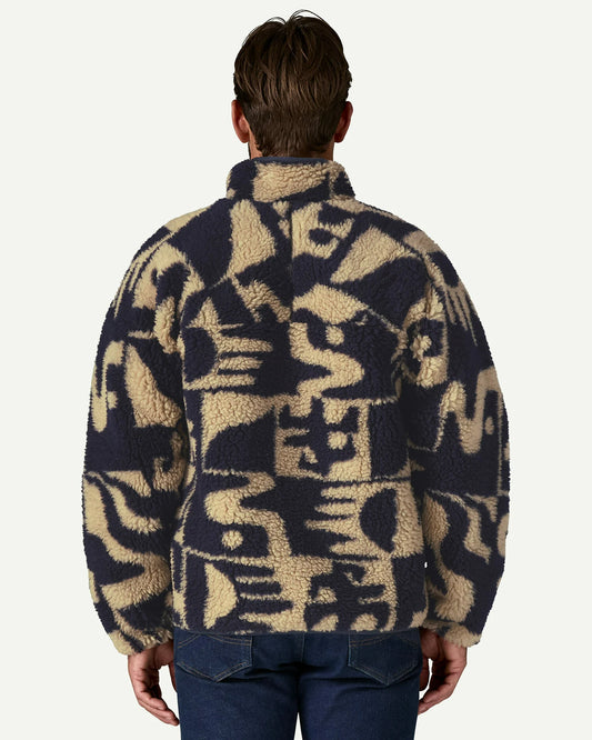 Patagonia Natural Blend Retro Cardigan Mother Tree: Oar Tan