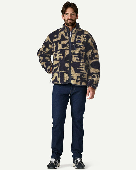 Patagonia Natural Blend Retro Cardigan Mother Tree: Oar Tan