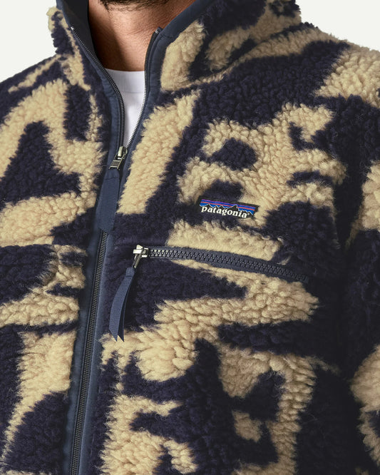 Patagonia Natural Blend Retro Cardigan Mother Tree: Oar Tan