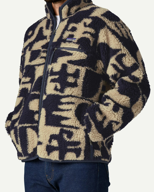 Patagonia Natural Blend Retro Cardigan Mother Tree: Oar Tan