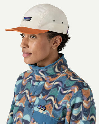 Patagonia P-6 Label Maclure Hat Birch White / Rock Melon