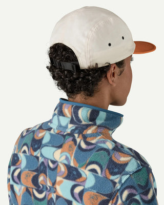 Patagonia P-6 Label Maclure Hat Birch White / Rock Melon