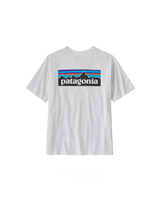 Patagonia P-6 Logo Responsibili-Tee White