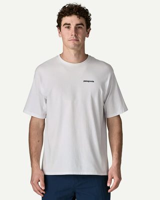 Patagonia P-6 Logo Responsibili-Tee White front