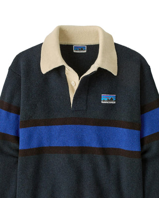 Patagonia Recycled Wool-Blend Rugby Sweater Rugby Big / Sunken Blue